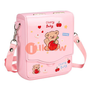 I know New Style Shoulder Crossbody Bag Music Box Eight-tone Music Box Girl Princess Childrens Birthday Gift for Girls.