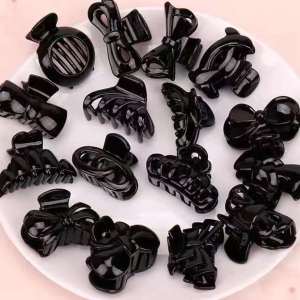 Matte Frost Hair Claw K-Beauty Inspired Acrylic Clip