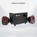 ลำโพงคอมพิวเตอร์  NUBWO USB Speaker 2.1 Mean Machine NS-030 ลำโพง. 