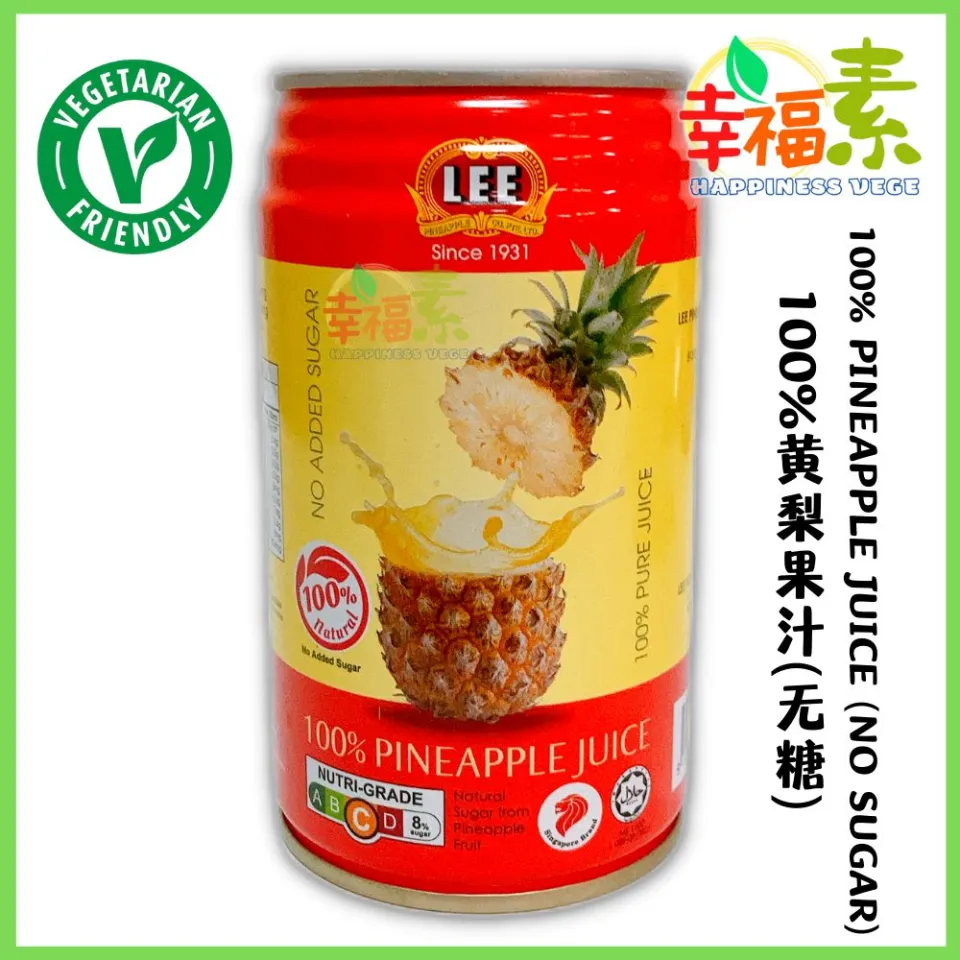 LEE 100% Pure Pineapple Juice Spring Pineapple Juice Pineapple