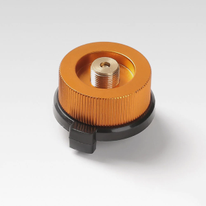 Outdoor Camping Stove Burner Adaptor Split Type Furnace Converter Connector Gas Cartridge Tank Cylinder Adapter Camp Supplies