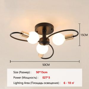【5 Years Warranty Free Bulb】Ceiling Lights Nordic LED Chandelier Ceiling Lights for Living Room Bedroom Dining room restaurant Craft House Ceiling Led Lights sala Retro Indoor Ceiling Light Modern Minimalist Fixtures Pendant Lamp Ring Light With Stand
