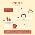 Cera 916 Gold Rings Blushing Love Ring S9059. 