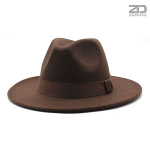 Mũ Phớt Nam Nỉ Nón Fedora Cổ Điển MP068 Vành Rộng 7CM