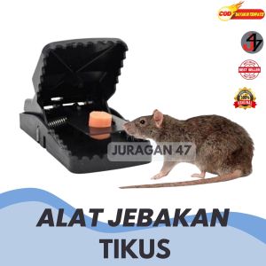 Mouse Trap Jebakan Tikus Perangkap jepretan Alat Jepit Pembasmi Serangga Warna Hitam Jebakan PREMIUM QUALITY