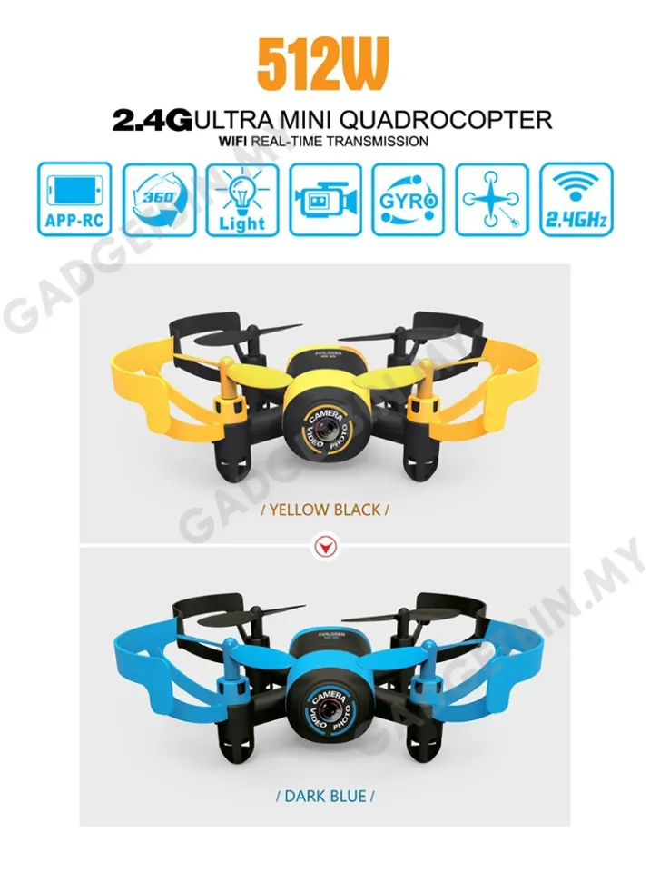 JXD 512W WIFI FPV Camera Explorer 4CH 6-Axis Mini RC