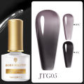 BORN PRETTY 7ML Thermal Jelly Nude Nail UV Gel Color-changing Temperature Soak Off Nail Art Gel Polish UV Gel Varnish. 