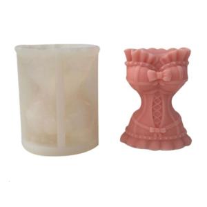 Wedding Dress Molds Silicone Mould 3D Corsets Resin Castings Mould Handmade DIY Vases Molds Flower Pots Making