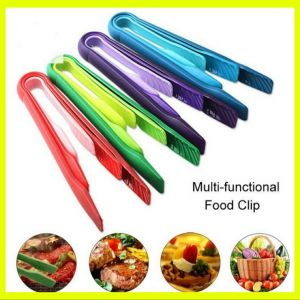 Penjepit Makanan Jepitan Capitan Kue Roti Gorengan 3in1 Plastik