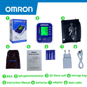 🔥Newly Upgraded🔥OMRON BP Blood Pressure Monitor(5 FIVE-YEAR WARRANTY) Automatic Digital Blood Pressure Monitor with Voice broadcast
