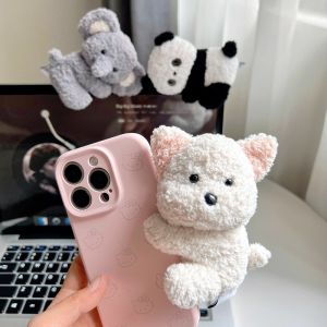 11CM Cute Animal Plush Toy Computer Desk Companion Doll Clip Birthday Christmas Gifts Soft Sleeping Companion Kawaii
