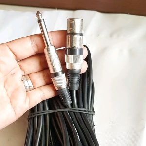 Kabel Mic Canare 15M Hitam Tebal Bagus Murah - Kabel Mic Audio - Kabel Mic Canare Mono