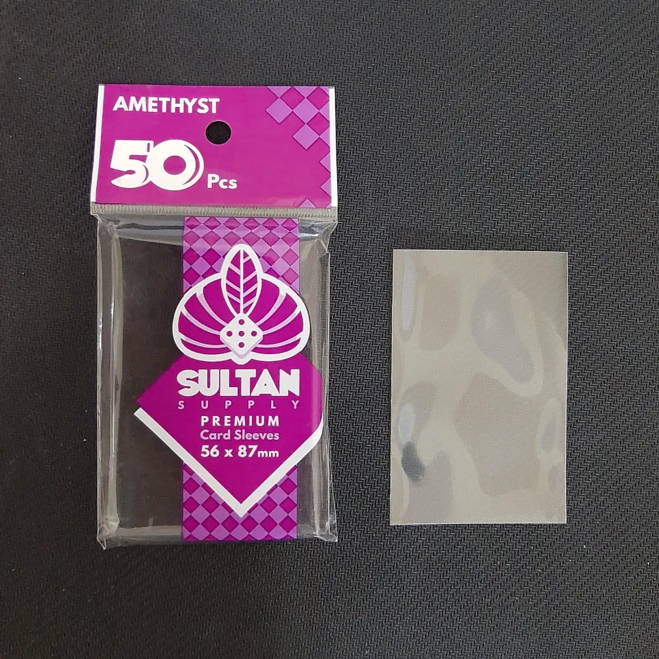 Sultan Supply Premium Card Sleeves: 56 x 87 Standard USA Amethyst -Fit KPOP  Photocards | Kpop Sleeves | Lazada PH