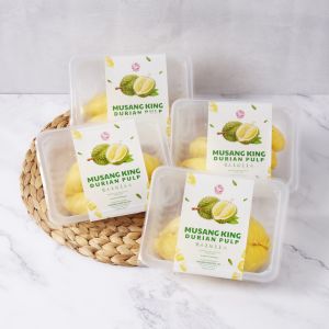 Old Tree Musang King Black Gold Fresh Chilled Durian Pulp 300g - Halal-Friendly | Less Sweet