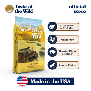 Taste of the Wild Dog Dry Food – Grain-Free High Protein Natural Ingredients