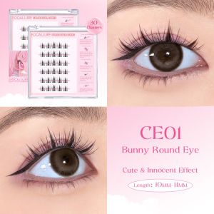 Focallure Feather-Light Glue-Free False Eyelashes No Glue Needed Remover-Free Waterproof Beginner Friendly