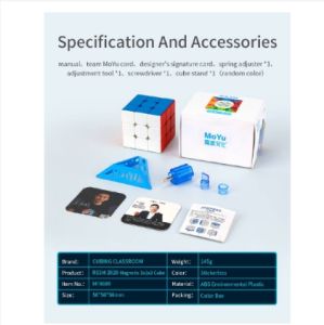 Cube RS3 M MoYu Cube 3x3 Magic Speed Cube Magnetic Levitation Professional Anti-Stress Toys