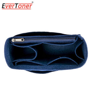 EverToner For Longchamp Le Pliage Backpack Felt Cloth Insert Bag Organizer Makeup Handbag Organizer Travel Inner Purse Portable Cosmetic Bag