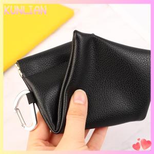 [KUNLIAN] กระเป๋าใส่แว่นตา PU แบบนิ่ม กระเป๋าใส่แว่นกันแดดปิดแว่นตาอัตโนมัติที่เก็บสายหูฟังฝาครอบป้องกัน