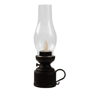 MLADEN Eid Mubarak Lampu Antique Kerosene Lamp Led Vintage Kerosene Lamp Hari Raya Decor Lamp