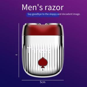 Double-Headed Shaver Portable MenS Home Mini Usb Rechargeable Shaver
