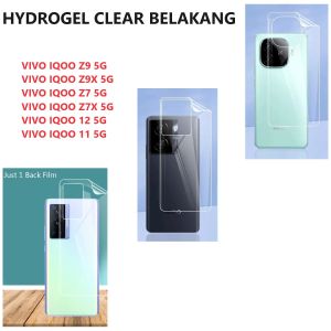 ANTI GORES BELAKANG HYDROGEL CLEAR VIVO IQOO 13 5G X200 5G X200 PRO 5G X100 5G X100 PRO 5G IQOOZ9 5G IQOO Z9X 5G IQOO Z7 5G Z7X 5G IQOO 12 5G IQOO 11 5G BACK BENING TRANSPARAN SKIN GARSKIN ANTI JAMUR PELINDUNG BELAKANG