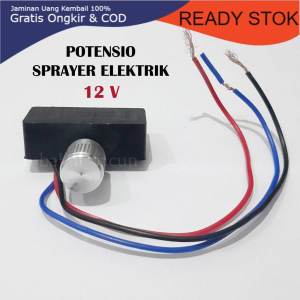 Potensio Sprayer Gendong Semport Hama Pompa Air Electric Besi Switch Regulator Pengatur Kecepatam ml