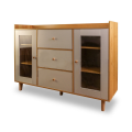 Cabinet Sideboard Microwave Oven Storage Cabinet Multi-layer Home Storage Locker with Drawer. 