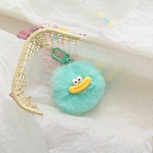 Bayar Di Tempat - Gantungan Kunci Lucu / Gantungan Kunci Badut / Keychain Bola Bulu Lucu / Keychain Karakter / Gantungan Tas Berbulu