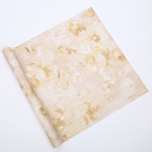 READY STOCK EzWrap.my Flower Texture Paint with Glitter Texture Touching Design Floral Wrapping Paper Deco Florist