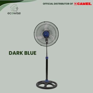 EcoWise Camel CSF-1602C 16 Inch Amihan Stand Fan Banana Blade 3-Speed Copper Motor 60W Energy Saving Fan with Clip Lock