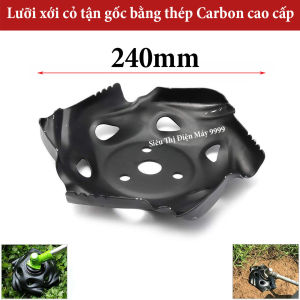 Lưỡi xới cỏ tận gốc Lưỡi cắt cỏ bằng thép Carbon cao cấp