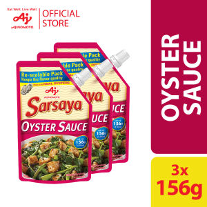 SARSAYA Oyster Sauce 156g with Spout Packaging (Pack of 3)