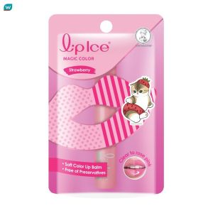 Lipice ลิปไอซ์ เมจิค คัลเลอร์ สตรอเบอร์รี่ 2 กรัม