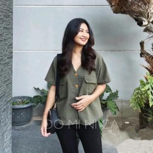 Blouse Wanita Lengan Pendek LD 110