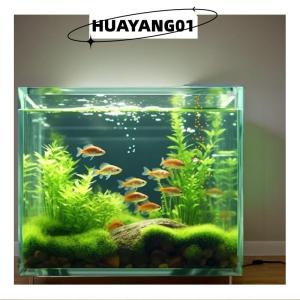 HUAYANG01 [HOT FASHION] ตู้ปลาดิจิตอล LED ขนาด500มล. เครื่องให้อาหารปลาอัตโนมัติอัจฉริยะพร้อมตัวจับเวลาให้อาหารปลาสัตว์เลี้ยง