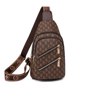 Safe and practical chest bag handbag Fashion Easy to enjoy waterproof Gentle fanny pack Shoulder travel Printed design backpack Comfort Durable Leisure