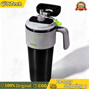 【Free Shipping】 Versatile 1000ml Ceramic Coated Stainless Steel Vacuum Insulated Tumbler with Straw for Coffee Tea Water
