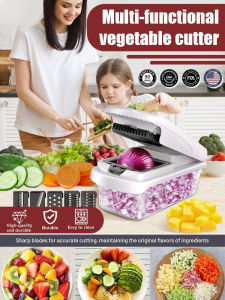 Multi-functional Quick Efficient Vegetables Slicer Grater Dicer For Home Chef Adults Beginners Kitchen Cooking Food Prep Tools