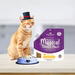 Stella & Chewys Maries Cat Magical Dinner Dust Freeze-Dried Raw Perfect Meal Topper 7oz (198g)