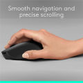 Logitech M331 SILENT PLUS Wireless Mouse, 2.4GHz with USB Receiver, Optical Tracking, Quiet & Lightweight, Long Battery Life, for PC, Mac, Laptop, Chromebook. 