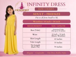 Canary Yellow Infinity Dress for Casual Events