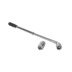 Kunci Roda Ban L 19 x 21 mm Bisa Panjang Pendek Kunci roda tarik Socket bolak balik telescopic wheel nut -ZEN CAR PARTS