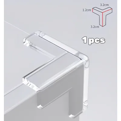 Baby Clear Corner Protectors / Furniture Corner Guard & Edge Safety Bumpers / Proof Cushion Cover Sharp Table Edges 防撞角