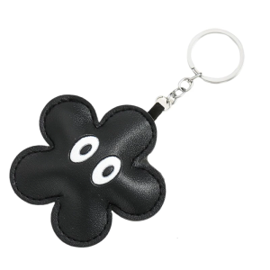 Trendy Keychain User Friendly PU Leather Key Ring Everyday Bag Style Enhancement Charm For Daily Use Gifting