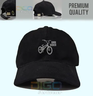Topi BMX BIKE RIDER Premium Baseball Rafel Cotton Cakop Besi Caps