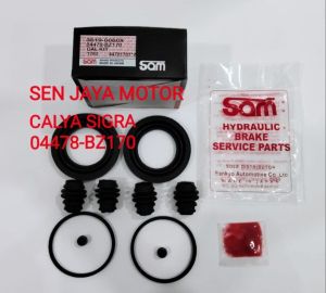 CALIPER KIT DEPAN CALYA SIGRA KARET SEAL KIT REM CAKRAM DEPAN CALYA SIGRA SAM 04478-BZ170