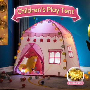kids tent Play Tent for Kids Girls Princess Spacious Castle Play Tent Toys Oxford Fabric Children playhouse tents for Indoor Outdoor Play Tent