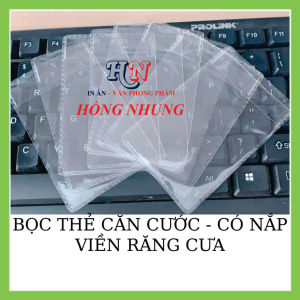 [SALE] BAO BỌC THẺ CĂN CƯỚC THẺ ATM BẰNG LÁI XE CÁC LOẠI THẺ PET - LOẠI CÓ NẮP TRONG SUỐT