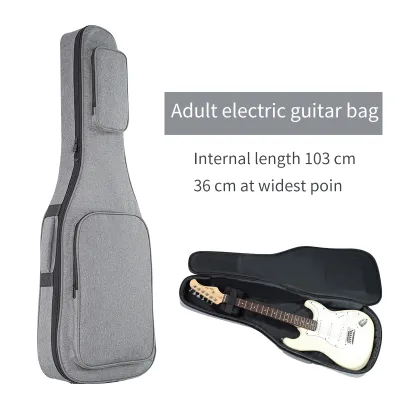 39 inch 40 inch electric guitar special backpack electric guitar bag thickened electric guitar bag piano bag 15mm cotton